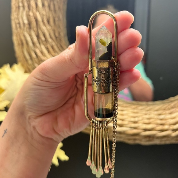 Woodandoils Fringe Roller Necklace - Picture 2 of 4